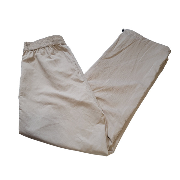 A New Day Tan Women's High Rise Straight Leg Relaxed Fit Parachute Pants Size 4 - Picture 9 of 11